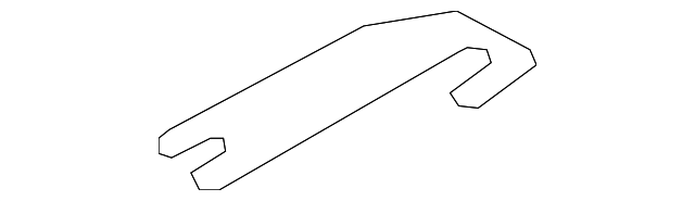51-17-7-249-971 Деталь HINGE SPACER, RIGHT
