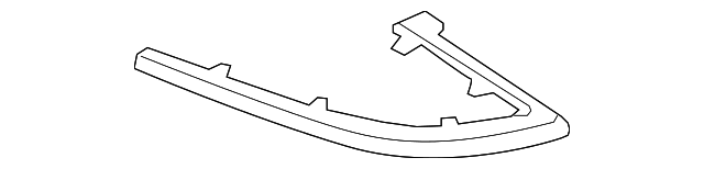 51-17-4-827-055 Деталь OUTER MOLDING, LEFT