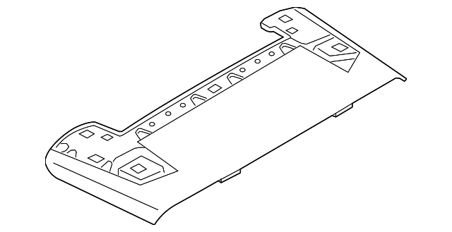 41-63-7-227-797 Деталь COMPARTMENT DOOR