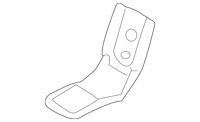 88342-JF00A Деталь SEAT BELT ANCHOR, RIGHT