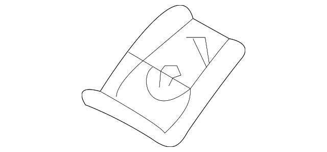 88392-JK000 Деталь SEAT BELT ANCHOR, LEFT