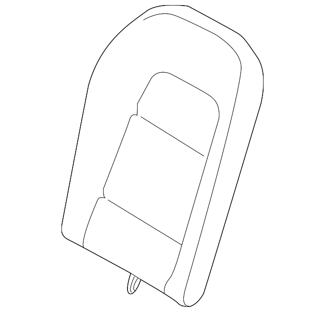 88600-63B4B Деталь SEAT BACK ASSY, RIGHT