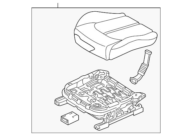 88100-C2050-SMB Деталь CUSHION ASSY