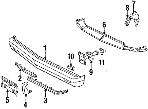 Chevette FRONT BUMPER 2