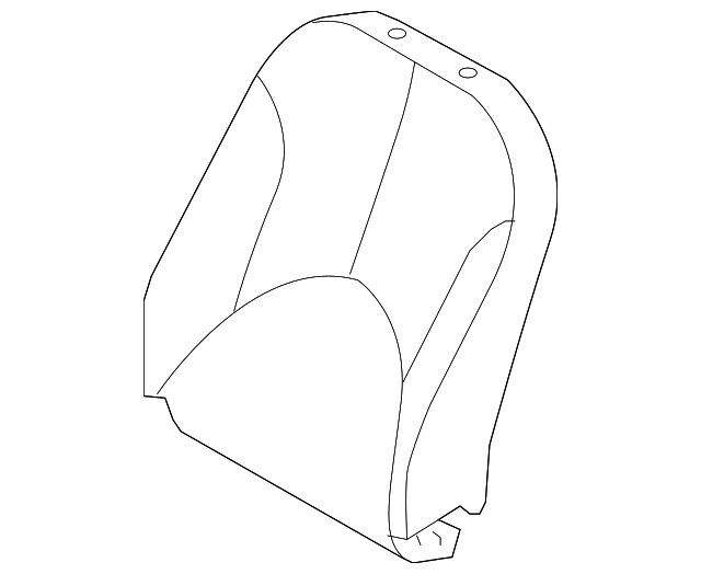 88450-1E200 Деталь SEAT BACK PAD