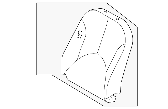 88400-1E440-ORC Деталь SEAT BACK ASSY