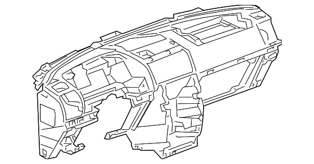 89044072 Деталь INSTRUMENT PANEL