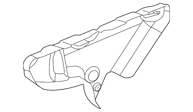 12597167 Деталь HEAT SHIELD