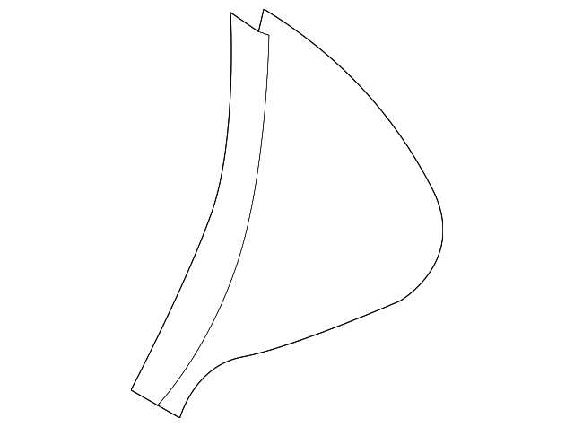 68421-3KA0B Деталь SIDE COVER, LEFT