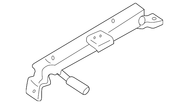 88501-7B110 Деталь SEAT TRACK, RIGHT