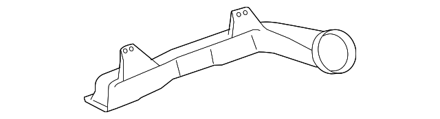 55844-0R010 Деталь DEFROSTER DUCT, RIGHT