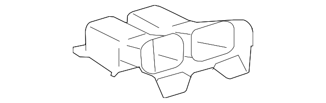 55845-0R010 Деталь CENTER DUCT