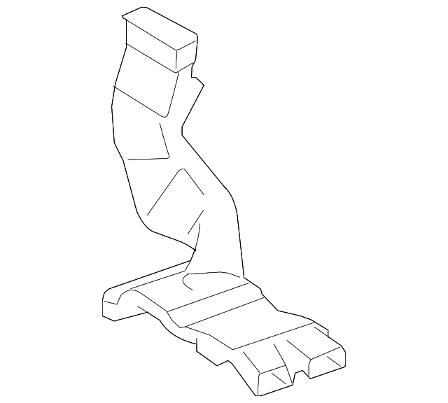 87213-0R010 Деталь FLOOR DUCT, LEFT