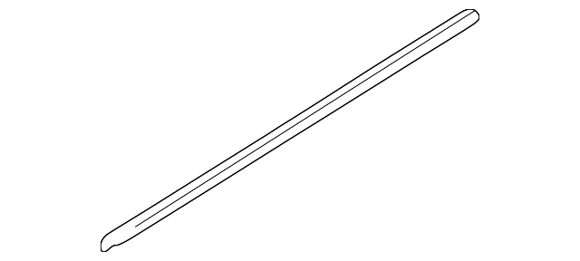 MR492460 Деталь CENTER MOLDING, RIGHT