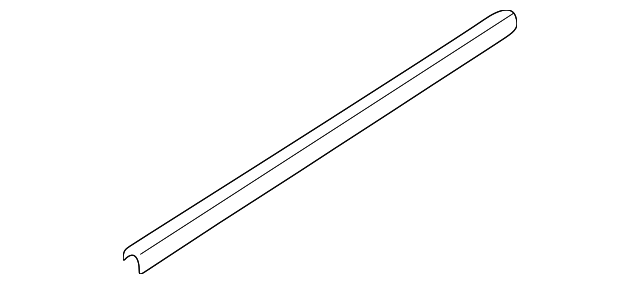 MR492461 Деталь REAR MOLDING, LEFT