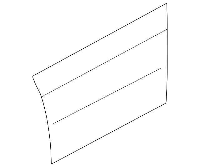 MR485920 Деталь OUTER PANEL, RIGHT