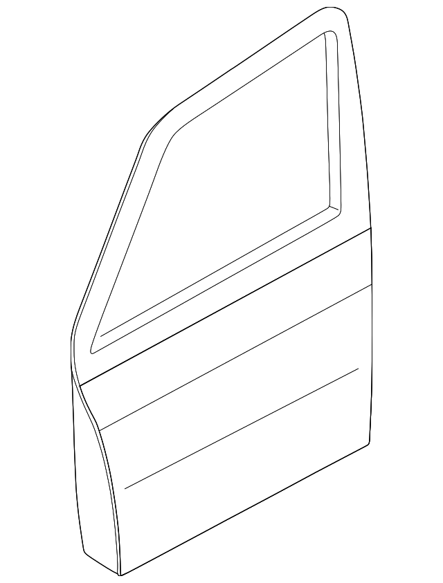 5700A901 Деталь DOOR SHELL, LEFT