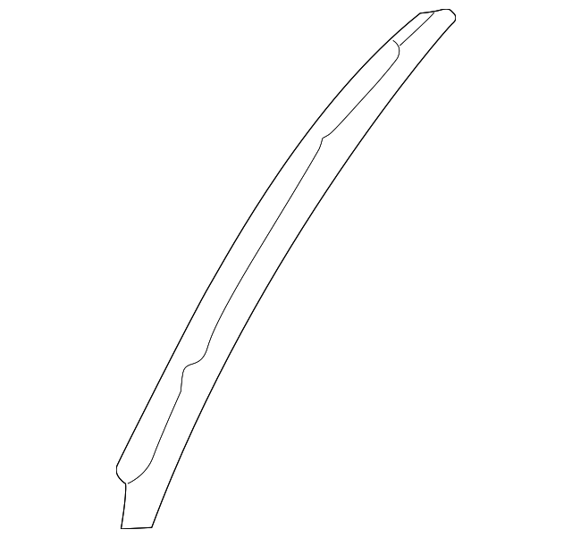 8N7-853-703-D-03C Деталь PILLAR MOLDING, LEFT