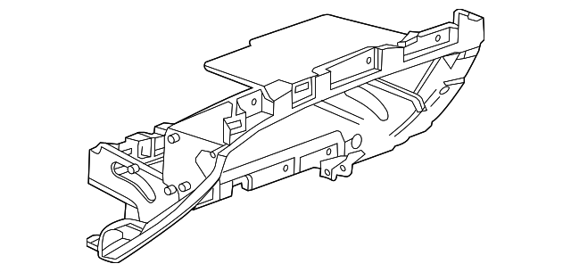 22875654 Деталь GLOVE BOX FRAME