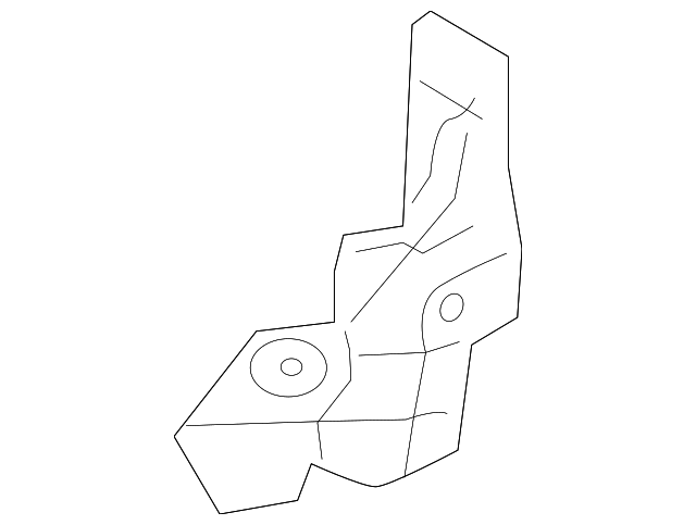 53804-76010 SIDE BRACKET, LEFT