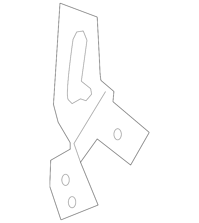 22761967 INNER FINISH PNL BRACKET