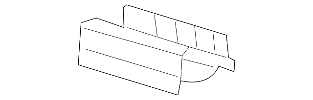 22840604 TRACK COVER, LEFT
