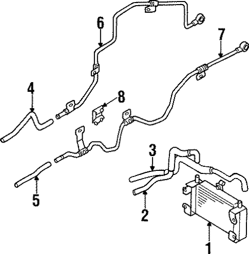 MPV TRANS OIL COOLER