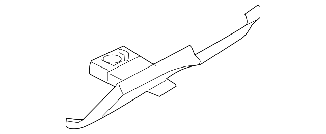 7381086Z00 Деталь LOWER COVER, LEFT