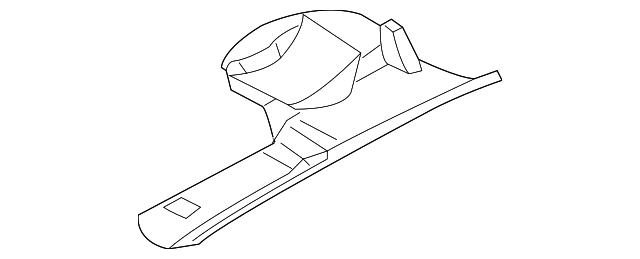 7311986Z00 Деталь LOWER COVER, RIGHT
