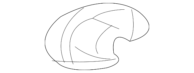 3L2Z16A455BA Деталь END CAP, LEFT