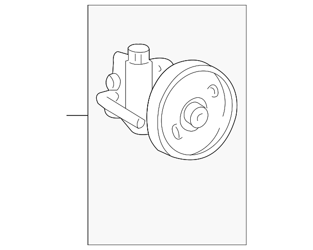 57110-25000 Деталь POWER STEERING PUMP