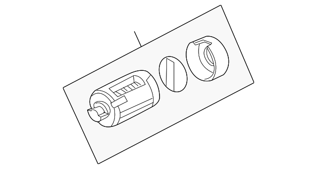 89022372 Деталь LOCK CYLINDER