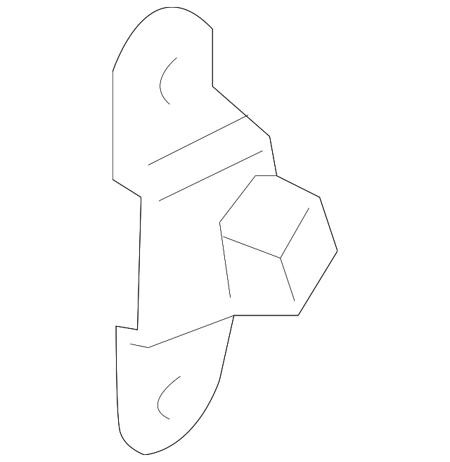 20824306 Деталь HINGE, RIGHT