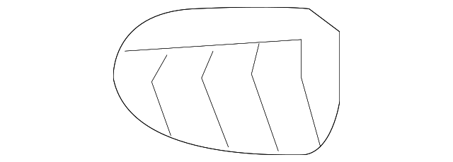 52576-52041 SIDE SUPPORT RETAINER, LEFT