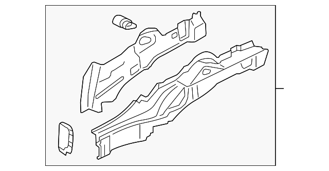 4H0-802-034-TB Деталь SIDEMEMBER ASSY, RIGHT