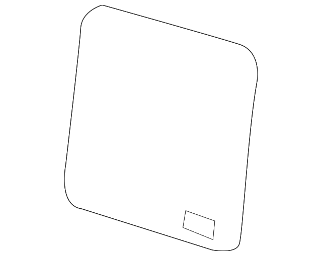 19178809 Деталь FIXED GLASS