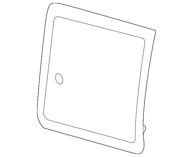 15191452 Деталь MOVEABLE GLASS