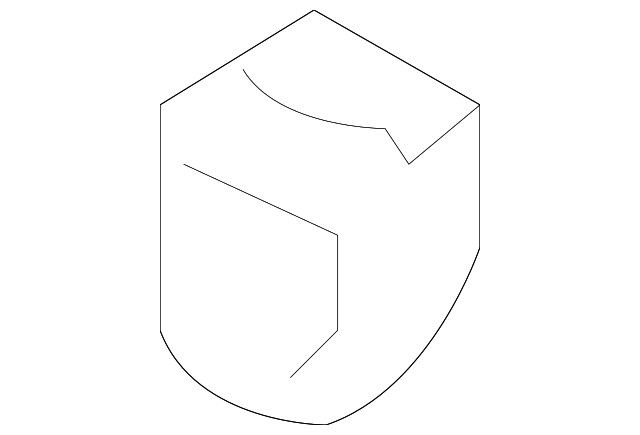 11561450 Деталь SIDE BRACKET NUT, LEFT