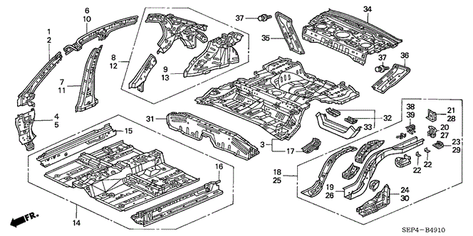 TL FLOOR - INNER PANEL