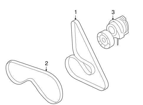 X6 BELTS & PULLEYS