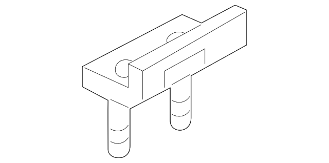 73890-0W00A Деталь ROOF PANEL HOOK