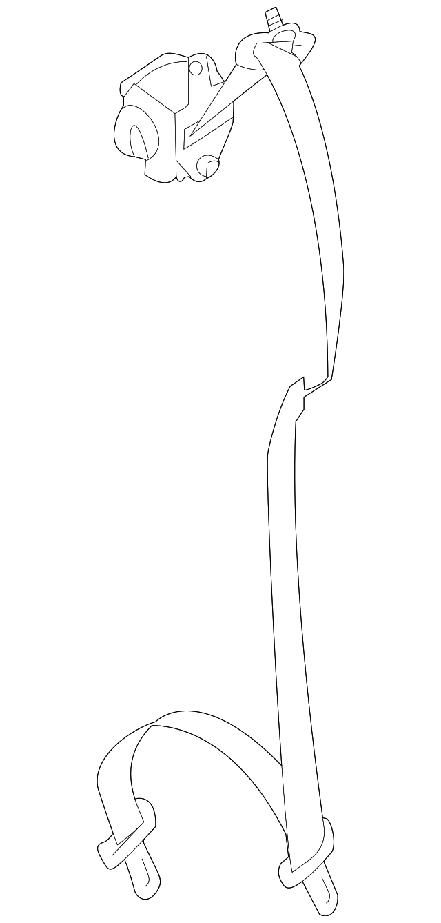 64681FG130JI Деталь CENTER SEAT BELT