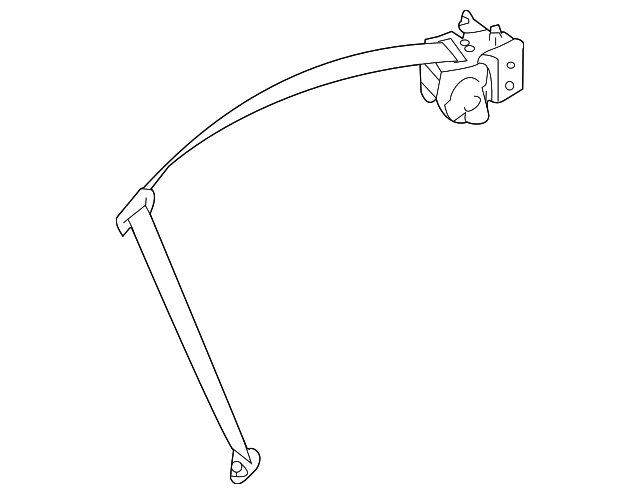 64660FG151AN Деталь OUTER BELT ASSY, LEFT