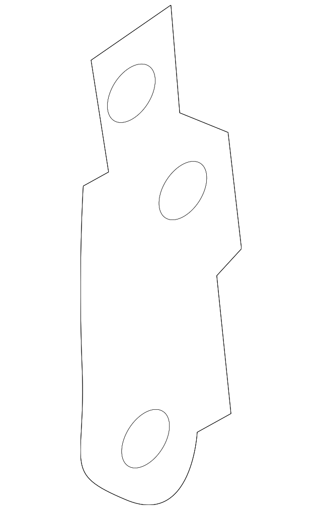 19317093 Деталь FLANGE, LEFT