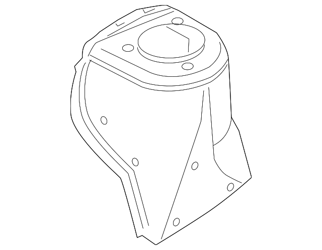 19317669 Деталь APRON ASSY, RIGHT