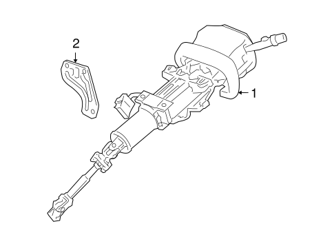DTS STEERING COLUMN ASSEMBLY