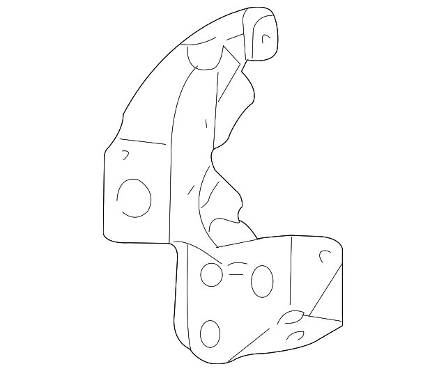4861298AD Деталь BRACKET
