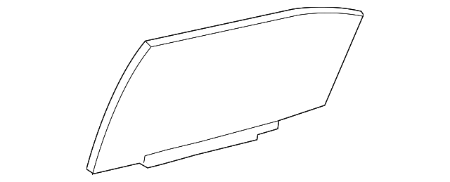 68104-06090 Деталь MOVEABLE GLASS, LEFT