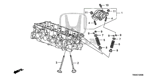 ENGINE/VALVE - ROCKER ARM for 2009 Honda FIT #1