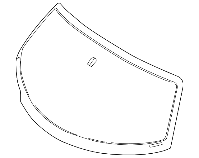 68206848AA Деталь WINDSHIELD